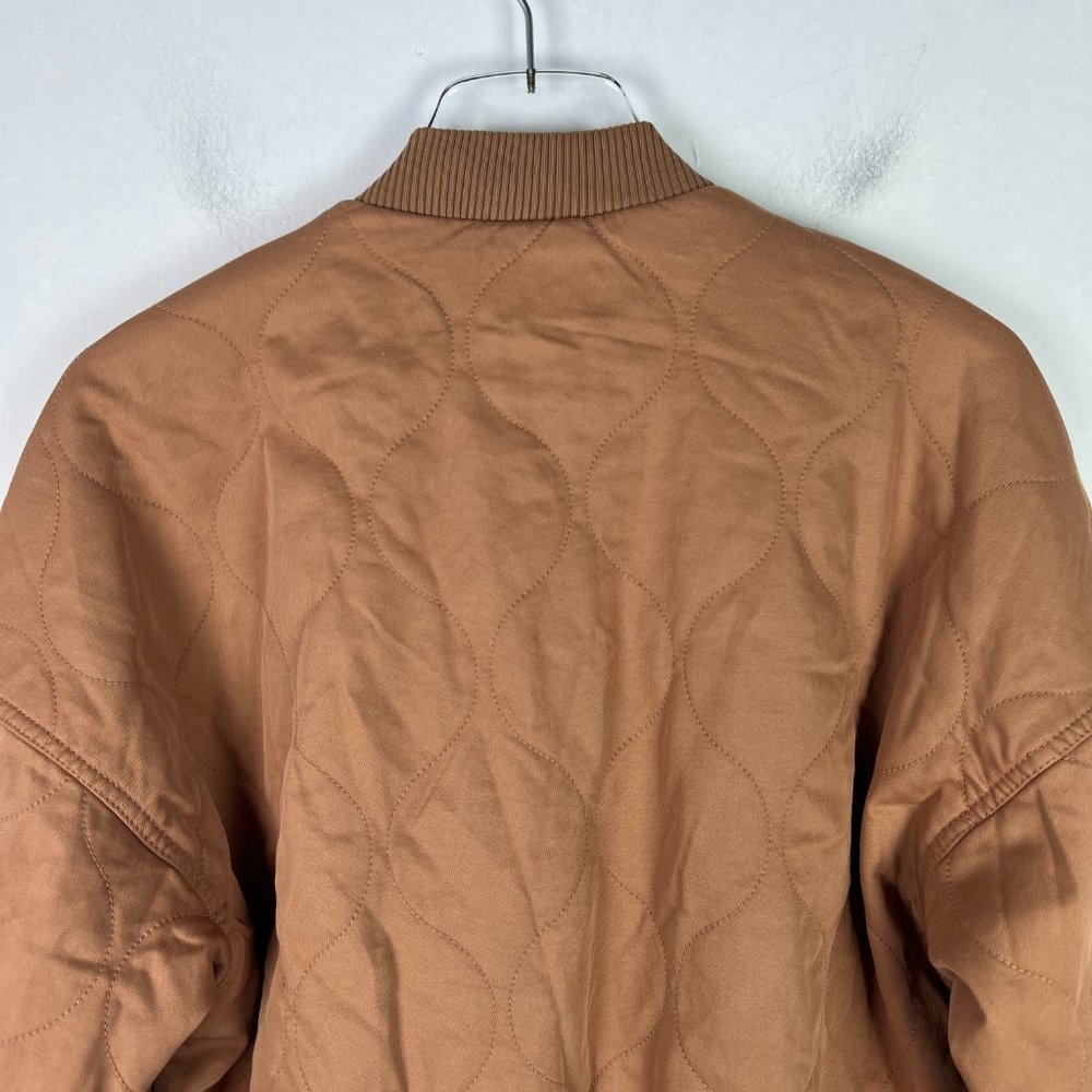 NWT Universal Thread Quilted Utility Jacket Tan Plus Size XXL NEW - Picture 11 of 14